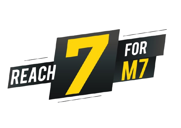 7 FOR M7 Campaign Logo